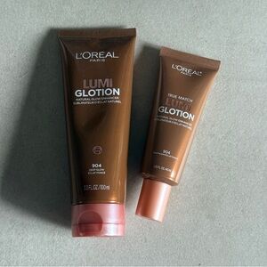 L’Oréal Lumi Glotion Duo 904 Deep Glow Full Size + Large Size Bundle